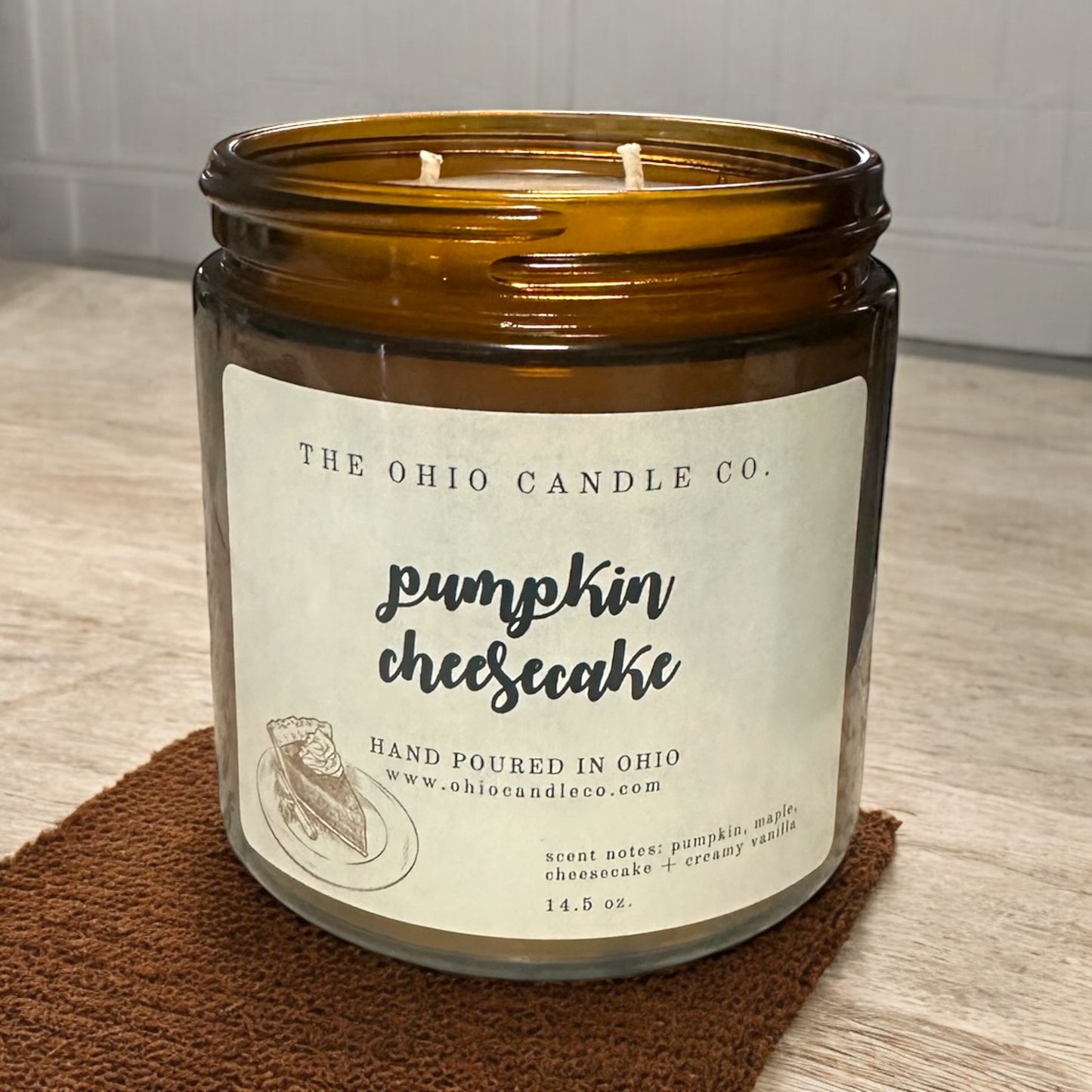 Pumpkin Cheesecake - Candle