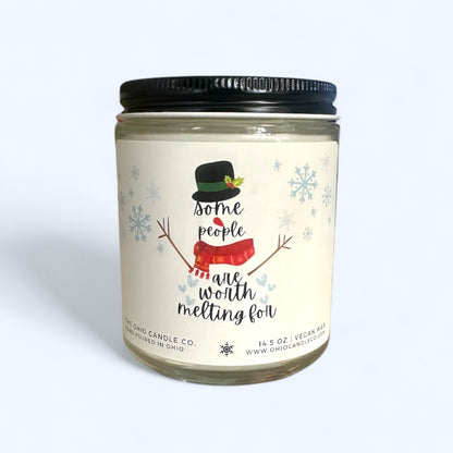 Snowman Pick Your Fragrance Candle